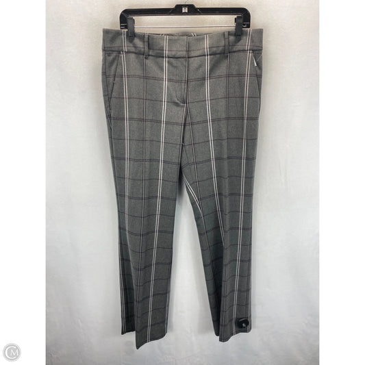 Pants Chinos & Khakis By Loft In Grey & Purple, Size: 10