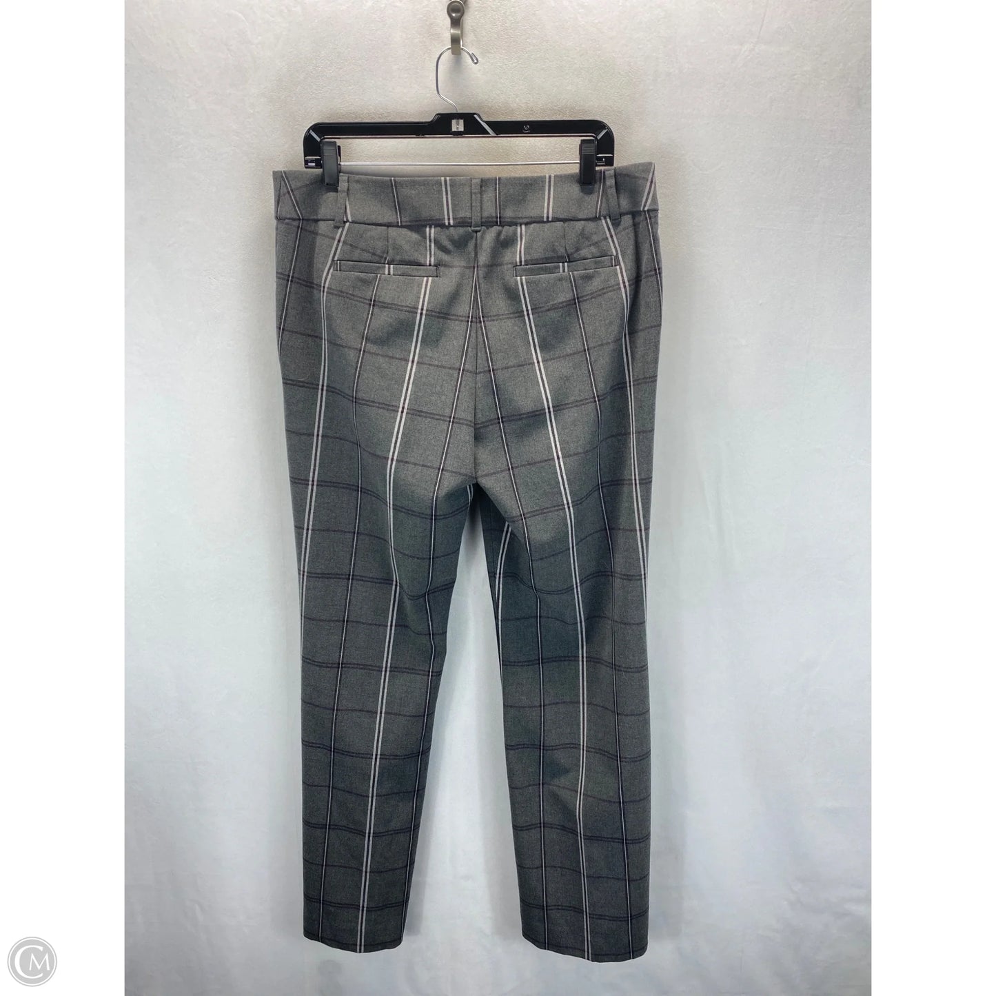 Pants Chinos & Khakis By Loft In Grey & Purple, Size: 10