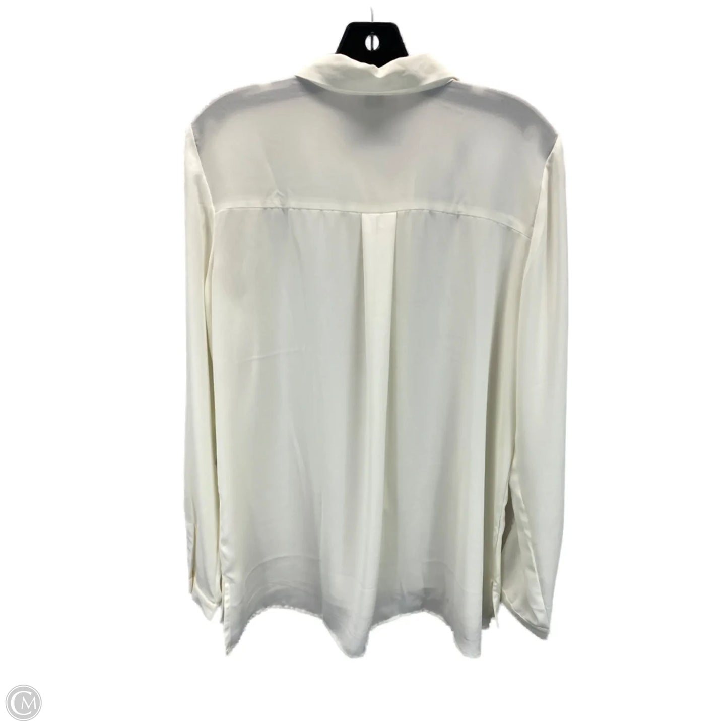 Top Long Sleeve By Loft In Cream, Size: M