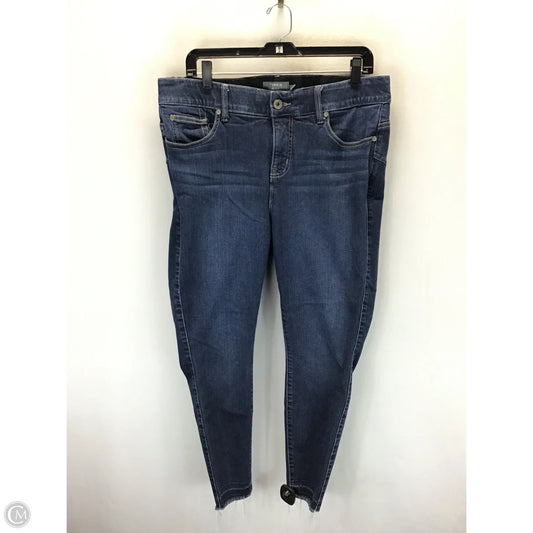 Jeans Skinny By Torrid In Blue Denim, Size: 16