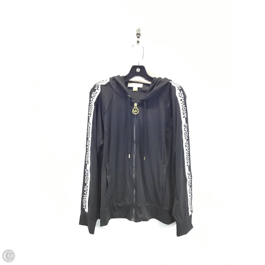 Jacket Designer By Michael Kors In Black & White, Size: Xl