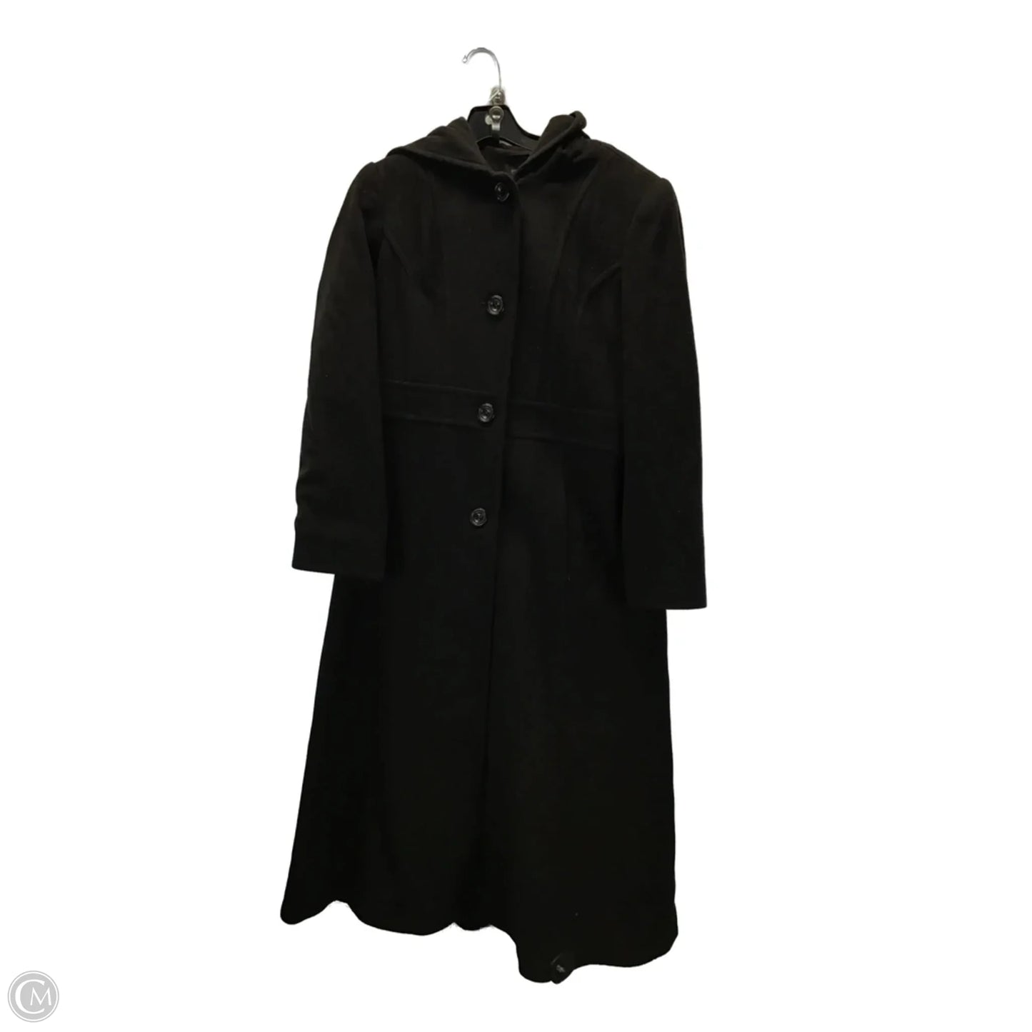 Coat Wool By Clothes Mentor In Brown, Size: 10