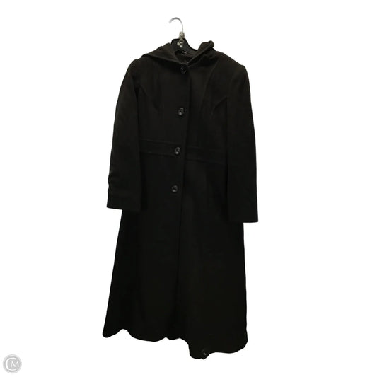 Coat Wool By Clothes Mentor In Brown, Size: 10