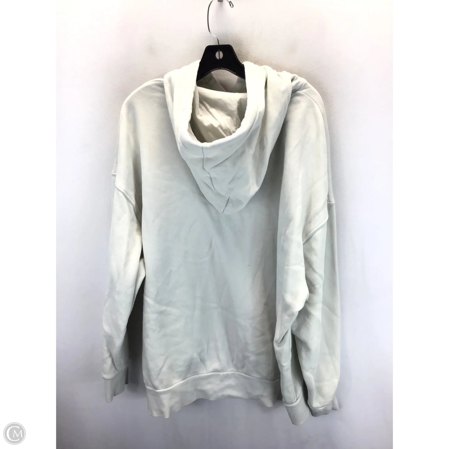 Sweatshirt Hoodie By Under Armour In Beige, Size: Xl