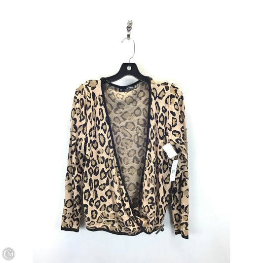 Sweater By Fashion To Figure In Animal Print, Size: 1x