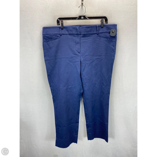 Pants Chinos & Khakis By Loft In Blue, Size: 18