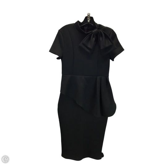 Dress Party Midi By Clothes Mentor In Black, Size: M