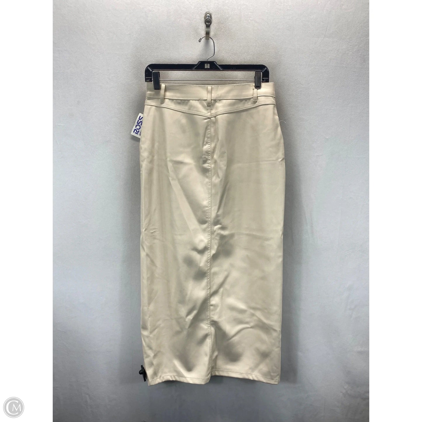 Skirt Maxi By Haute Monde In Cream, Size: 0