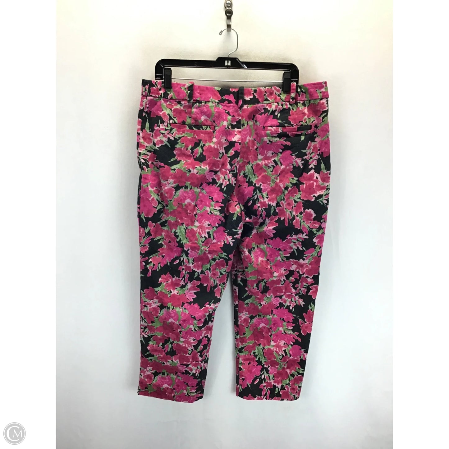 Pants Chinos & Khakis By Talbots In Black & Pink, Size: 16