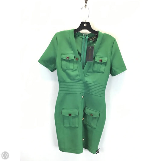 Dress Casual Midi By Clothes Mentor In Green, Size: M