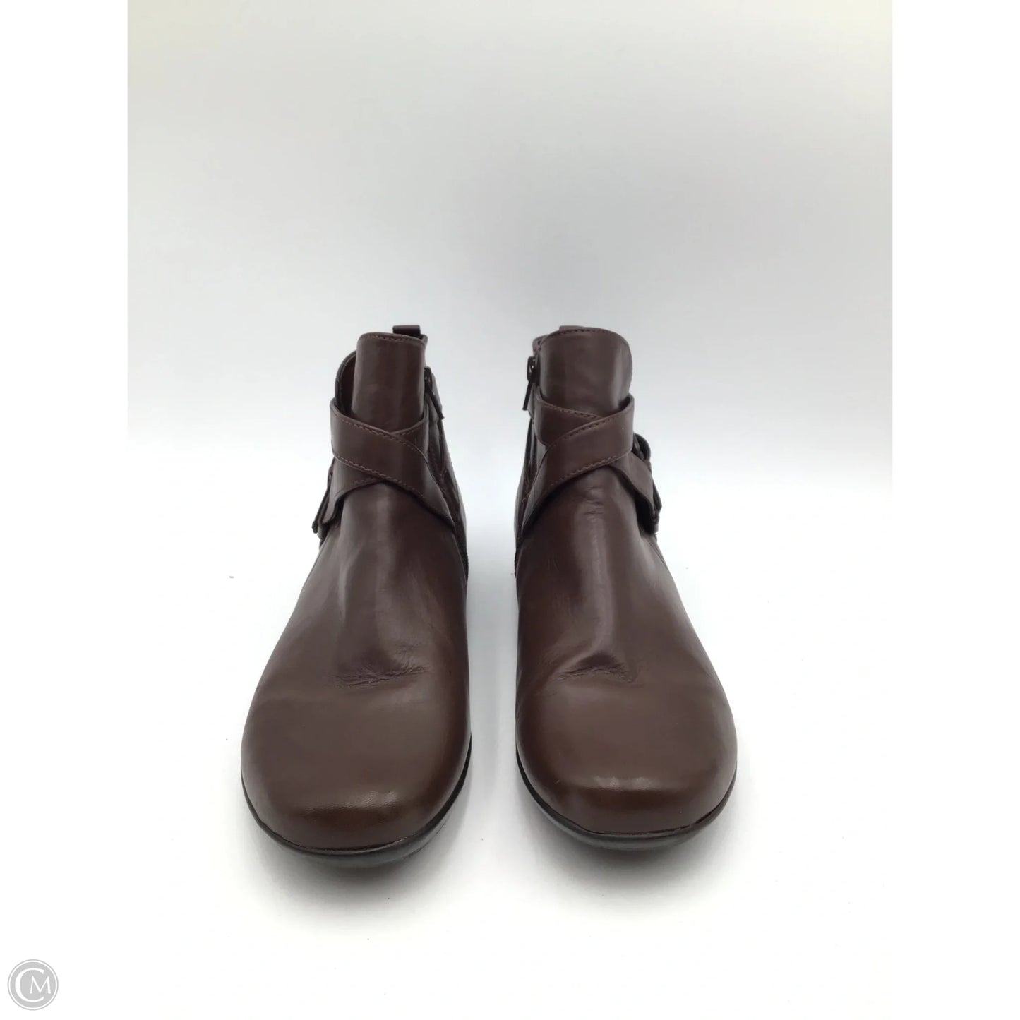 Boots Ankle Flats By Naturalizer In Brown, Size: 8