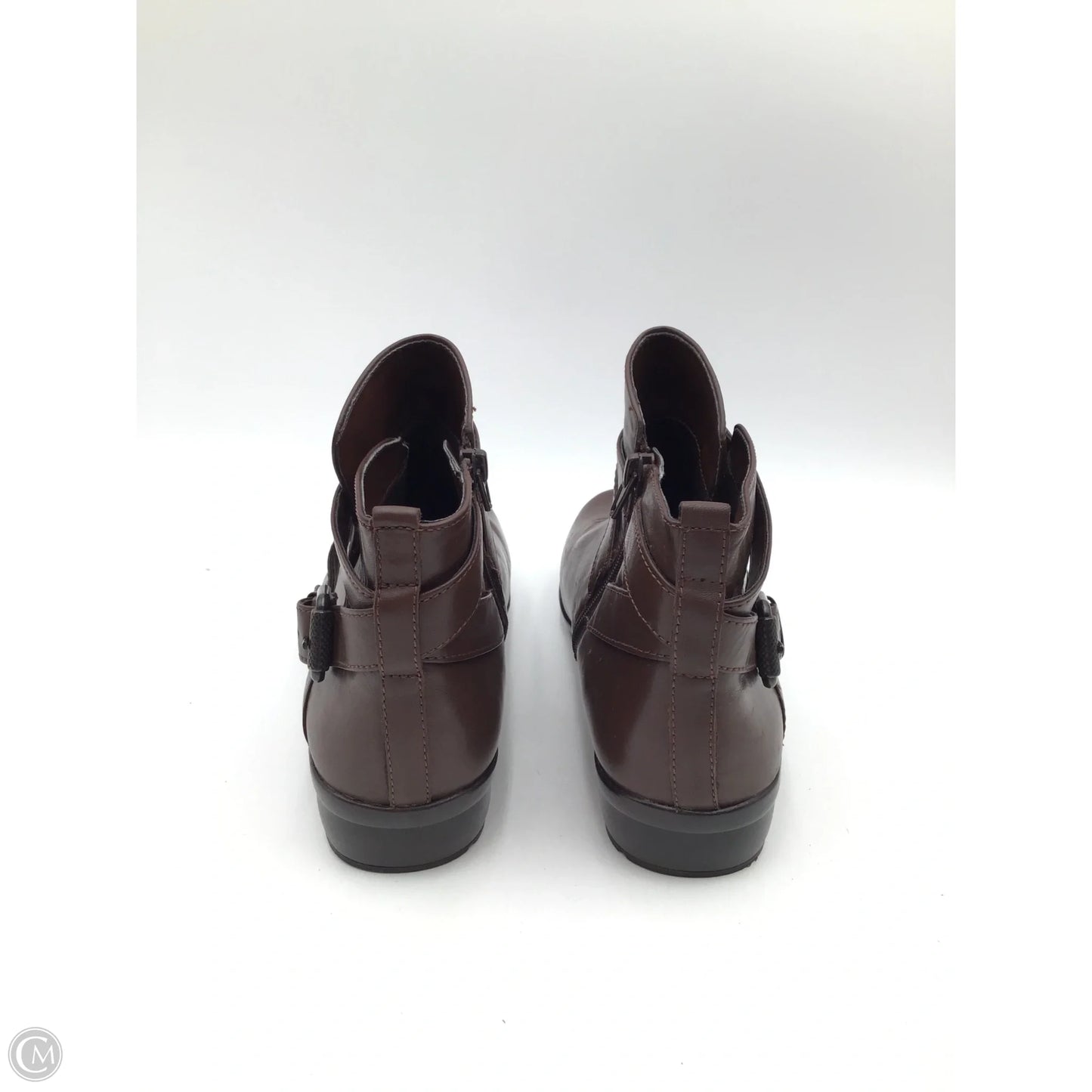 Boots Ankle Flats By Naturalizer In Brown, Size: 8