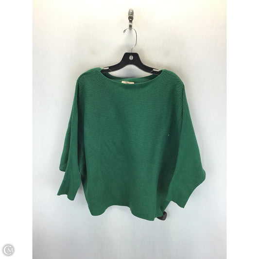 Sweater By Philosophy In Green, Size: 3x