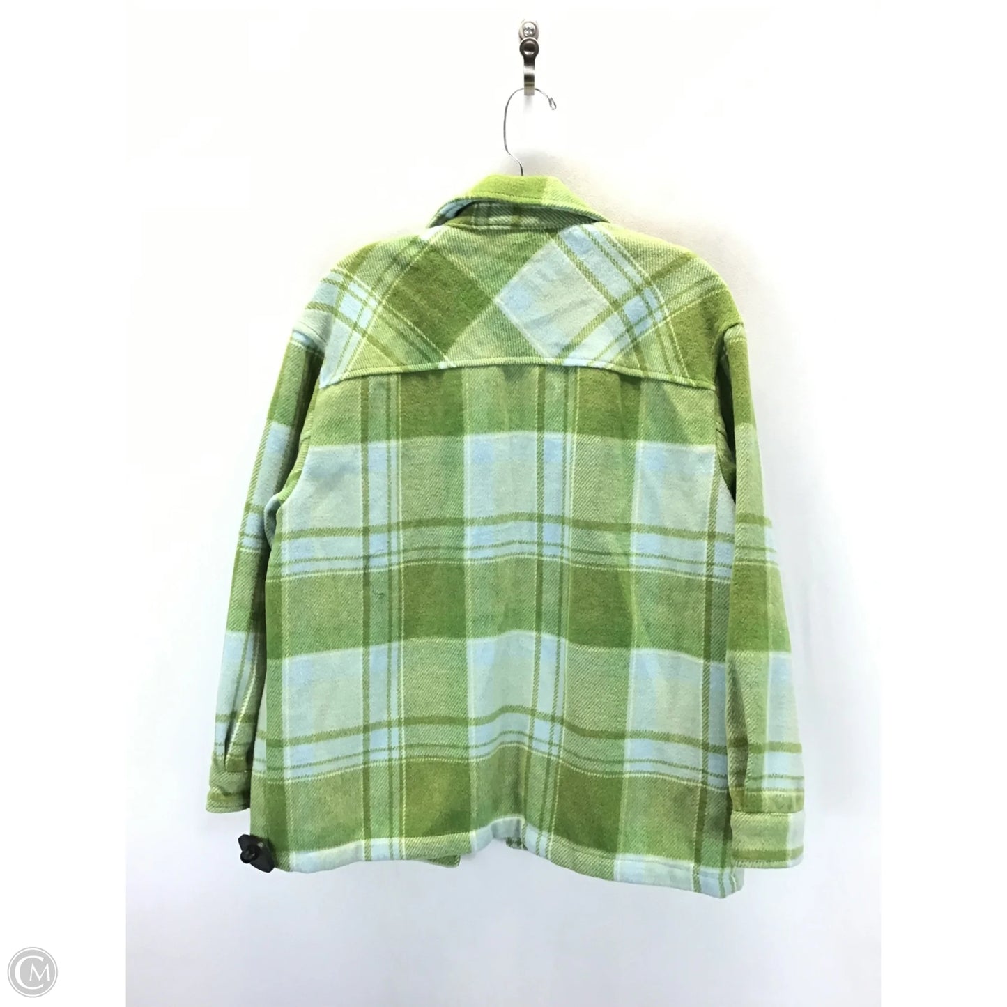 Jacket Shirt By Workshop In Green, Size: Sp