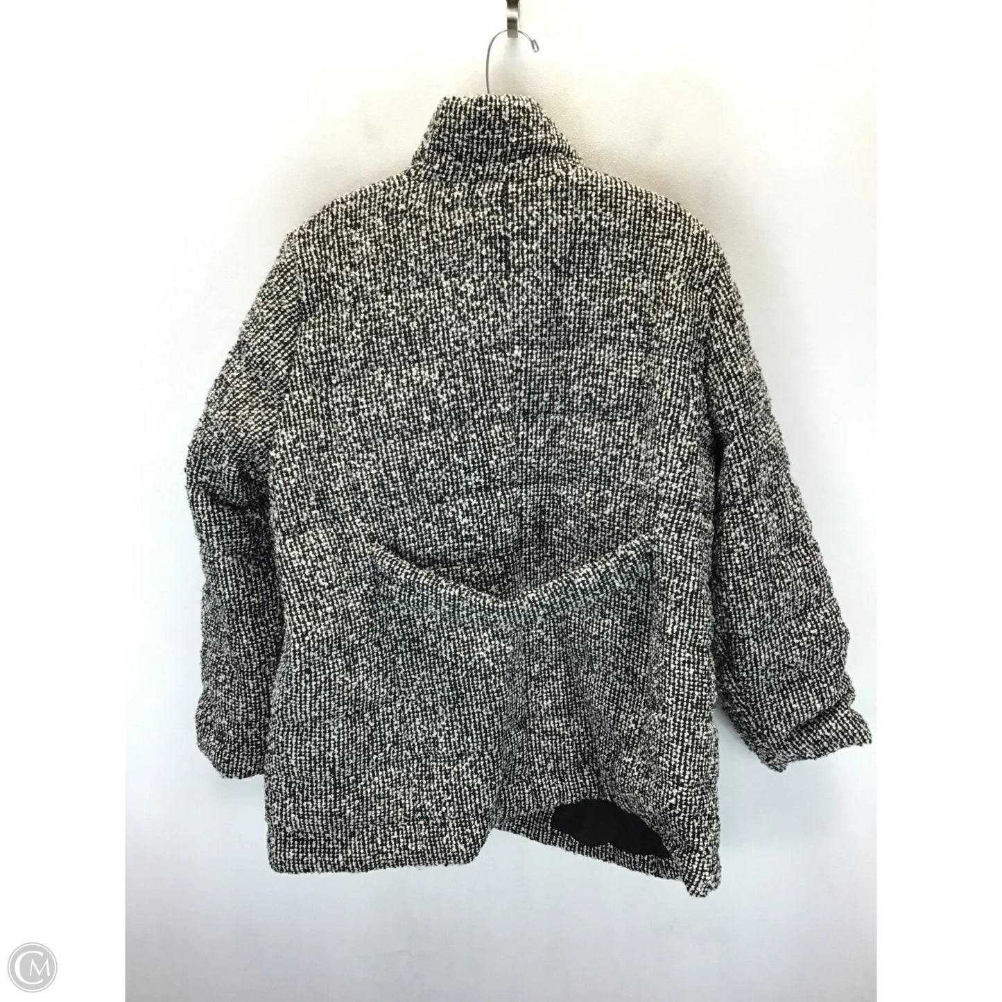Coat Other By Chicos In Black & White, Size: 16