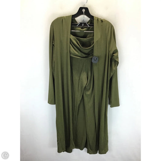 Pants Set 2pc By Fashion Nova In Green, Size: M
