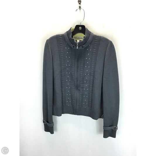 Sweater By St. John In Grey, Size: 4