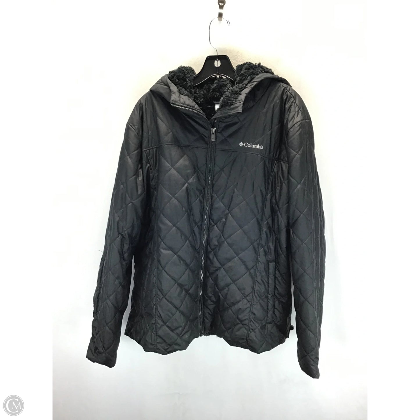 Coat Puffer & Quilted By Columbia In Black, Size: 2x