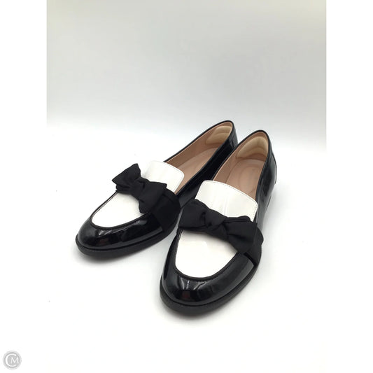 Shoes Flats By Bandolino In Black & White, Size: 11