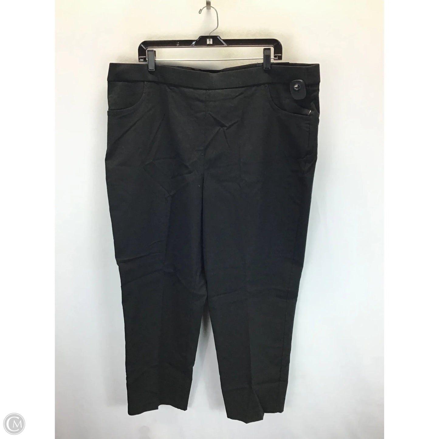Pants Chinos & Khakis By Alfred Dunner In Black, Size: 22