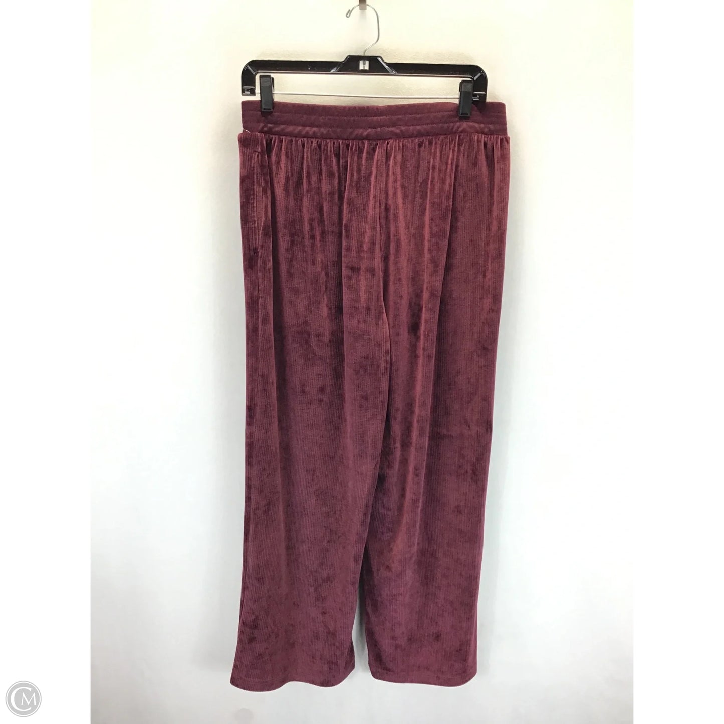 Pants Set 2pc By Joyspun In Maroon, Size: L