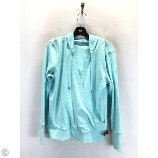 Sweatshirt Hoodie By Tek Gear In Blue, Size: L