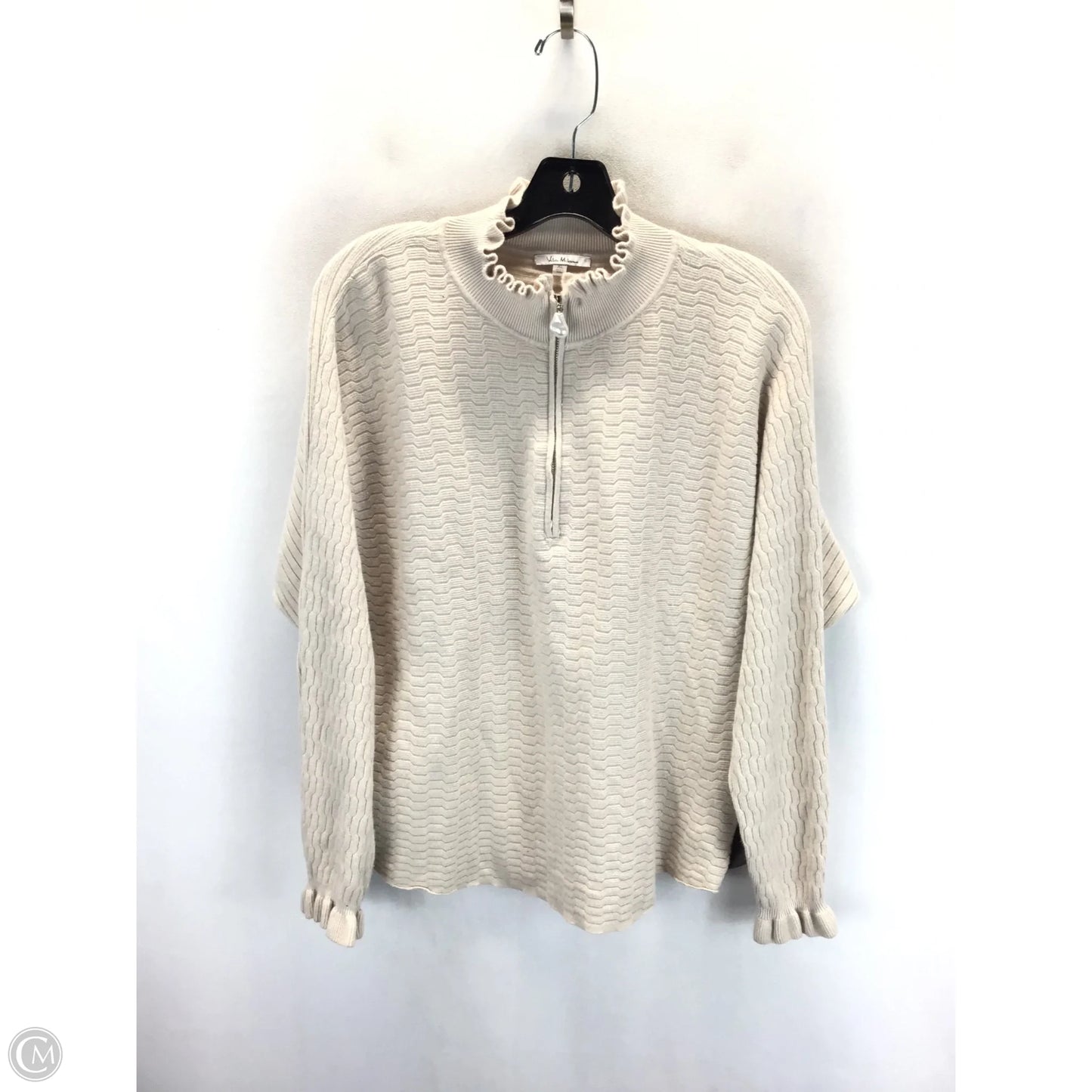 Sweater By Vila Milano In Beige, Size: Xl