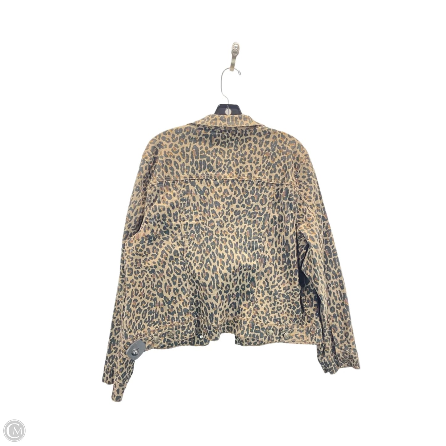 Blazer By Nine West In Animal Print, Size: Xxl
