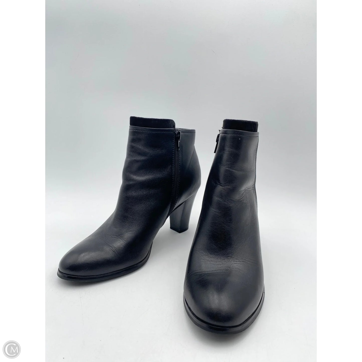 Boots Ankle Heels By Giani Bernini In Black, Size: 10