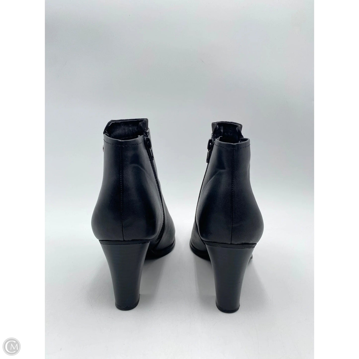 Boots Ankle Heels By Giani Bernini In Black, Size: 10