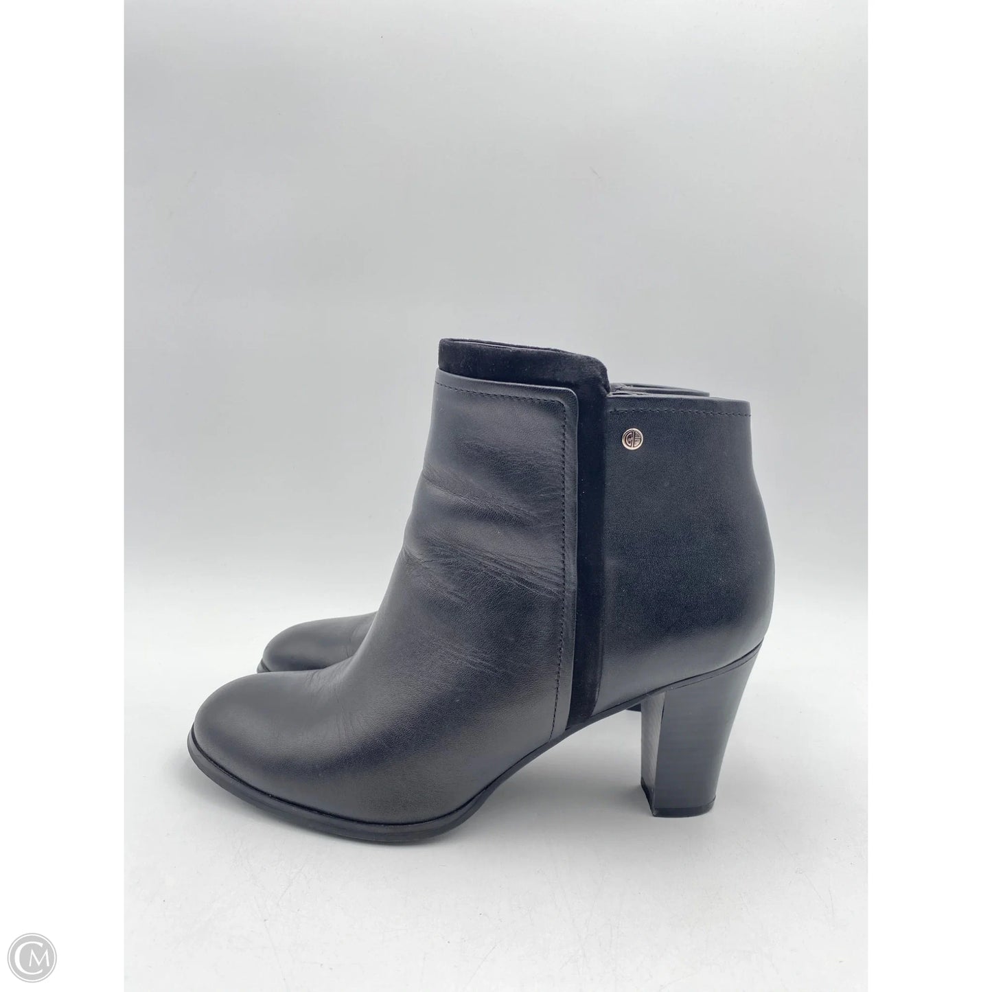 Boots Ankle Heels By Giani Bernini In Black, Size: 10