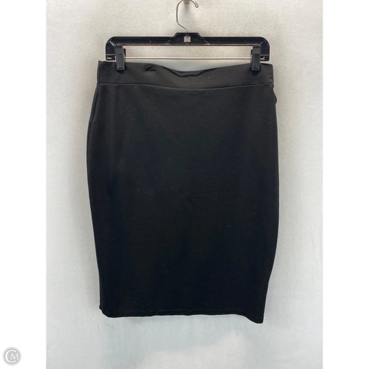 Skirt Midi By Urban Coco In Black, Size: L