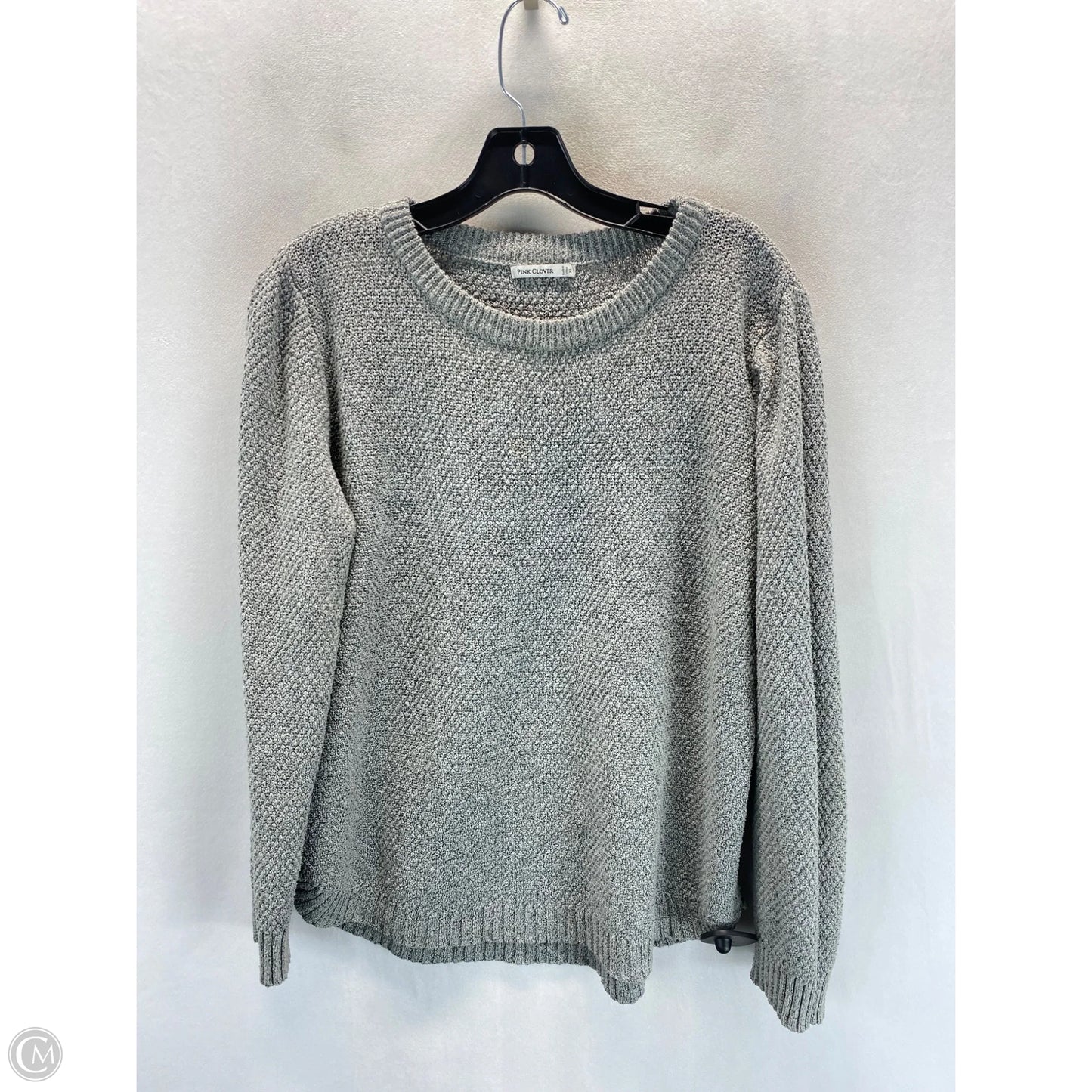 Sweater By Pink Clover In Grey, Size: Xl