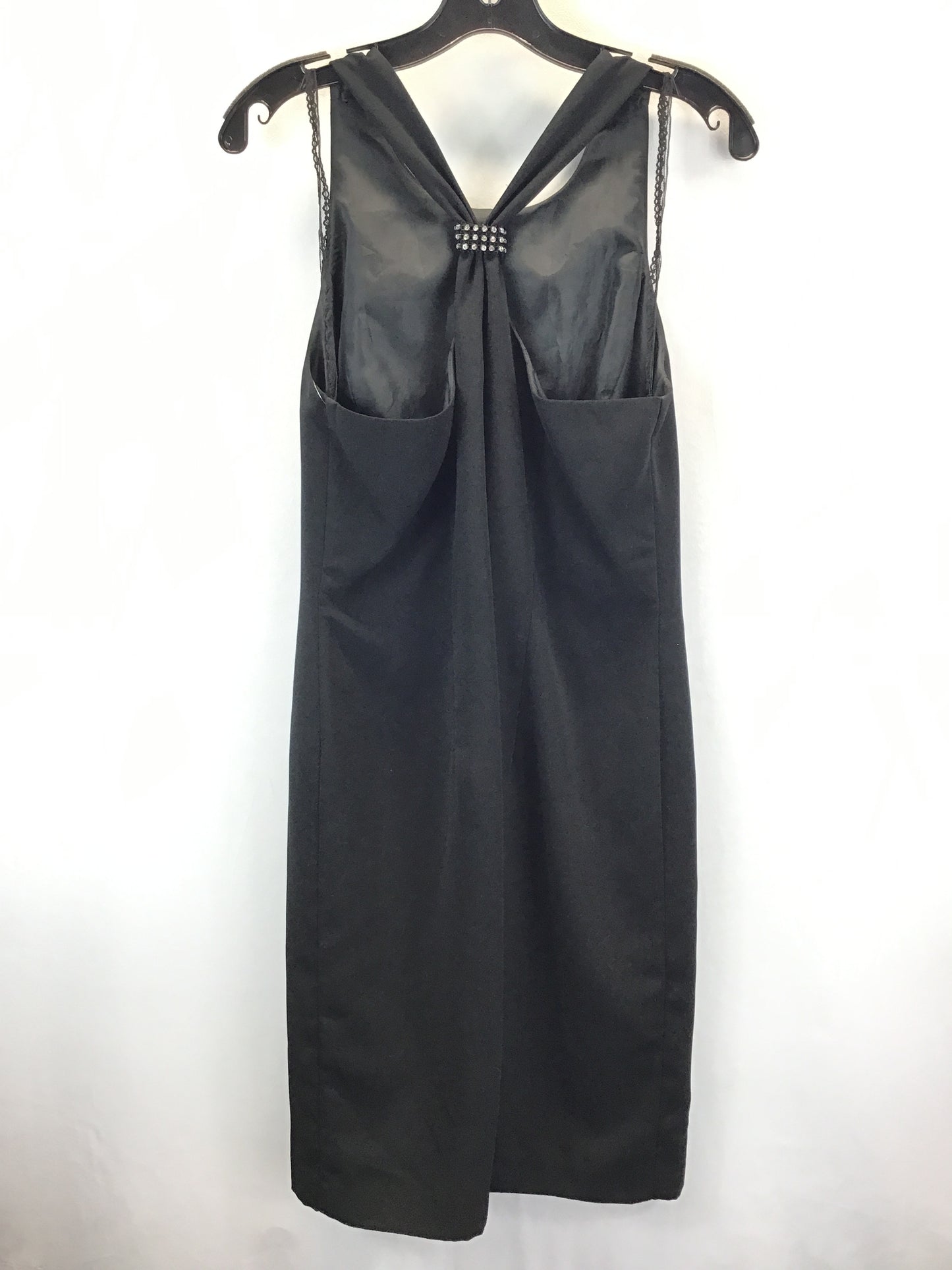 Black Dress Casual Midi Virgo, Size 14