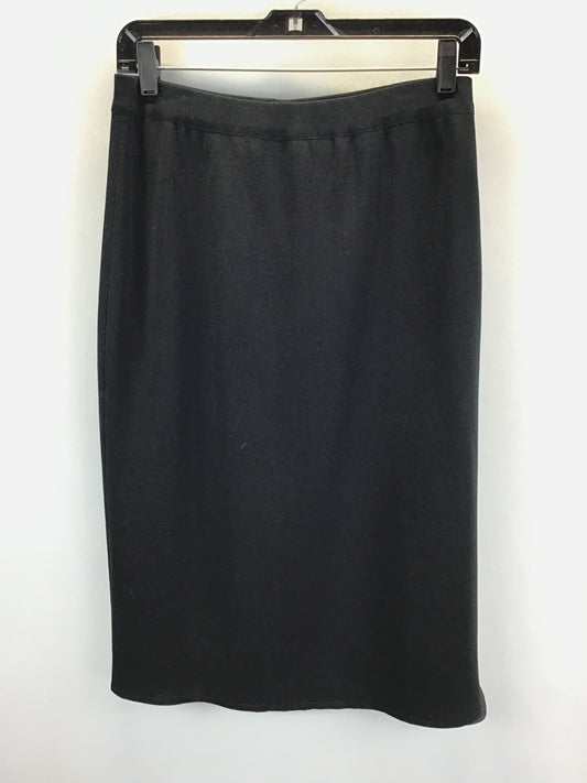 Skirt Midi By Ming Wang In Black, Size: S