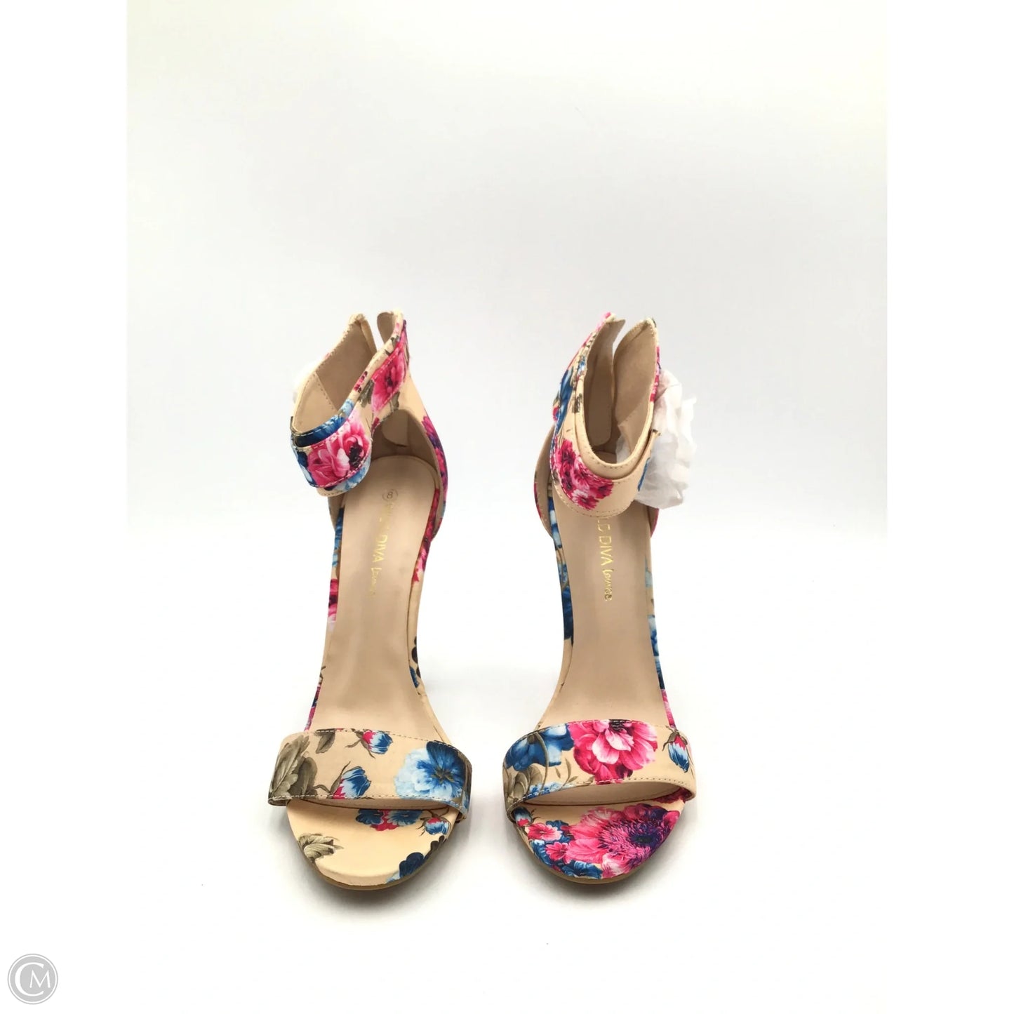 Shoes Heels Stiletto By Wild Diva In Floral Print, Size: 8