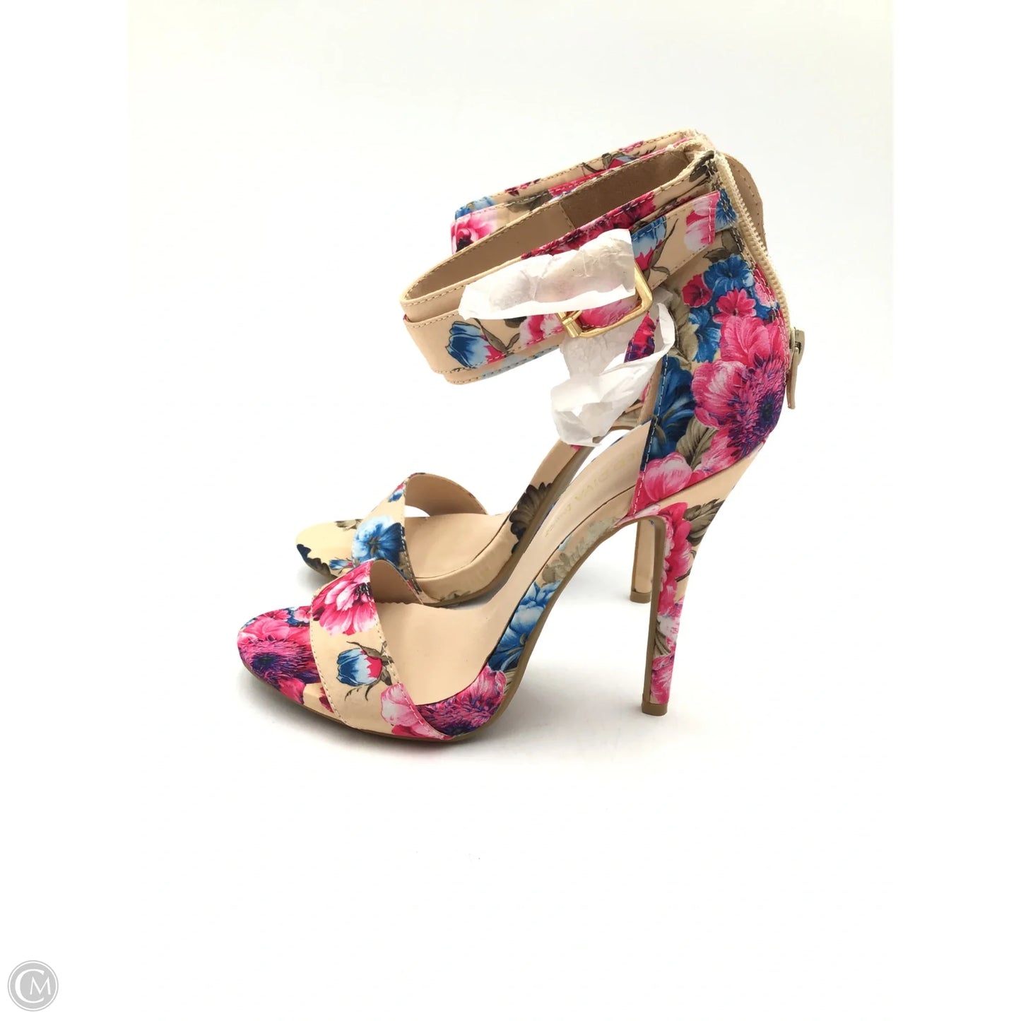 Shoes Heels Stiletto By Wild Diva In Floral Print, Size: 8