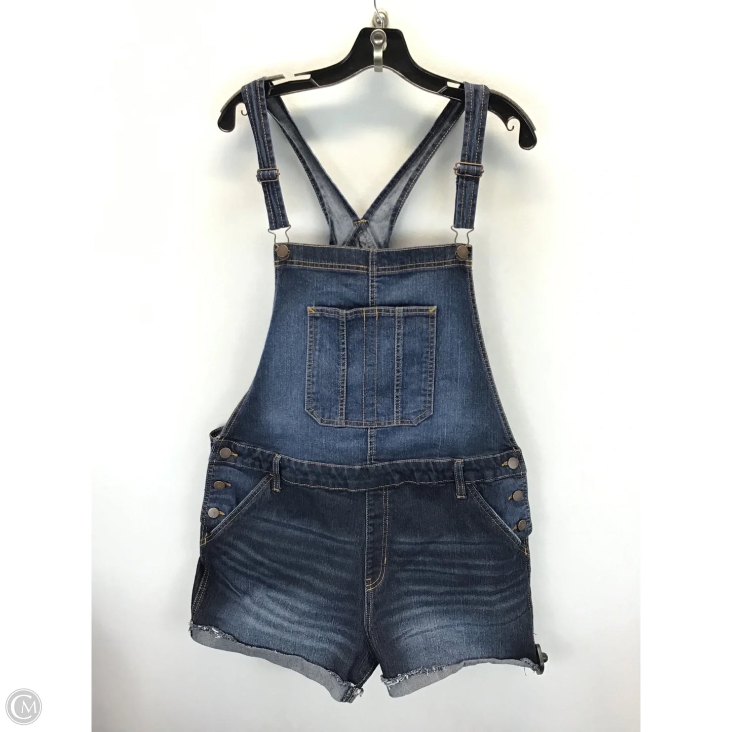 Overalls By No Boundaries In Blue Denim, Size: Xxl