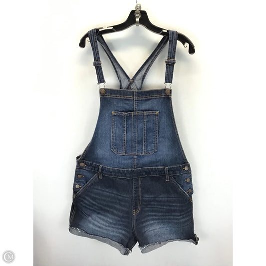 Overalls By No Boundaries In Blue Denim, Size: Xxl