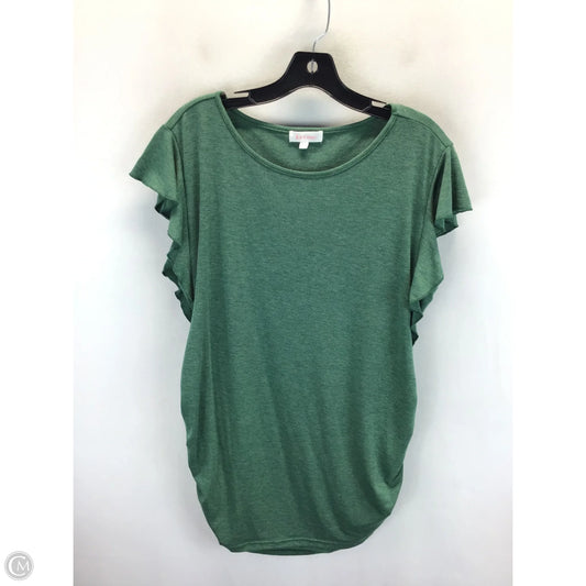 Top Short Sleeve By Clothes Mentor In Green, Size: Xl