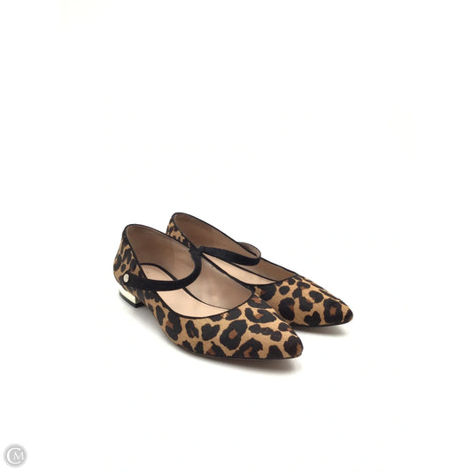 Shoes Flats By Clothes Mentor In Animal Print, Size: 7