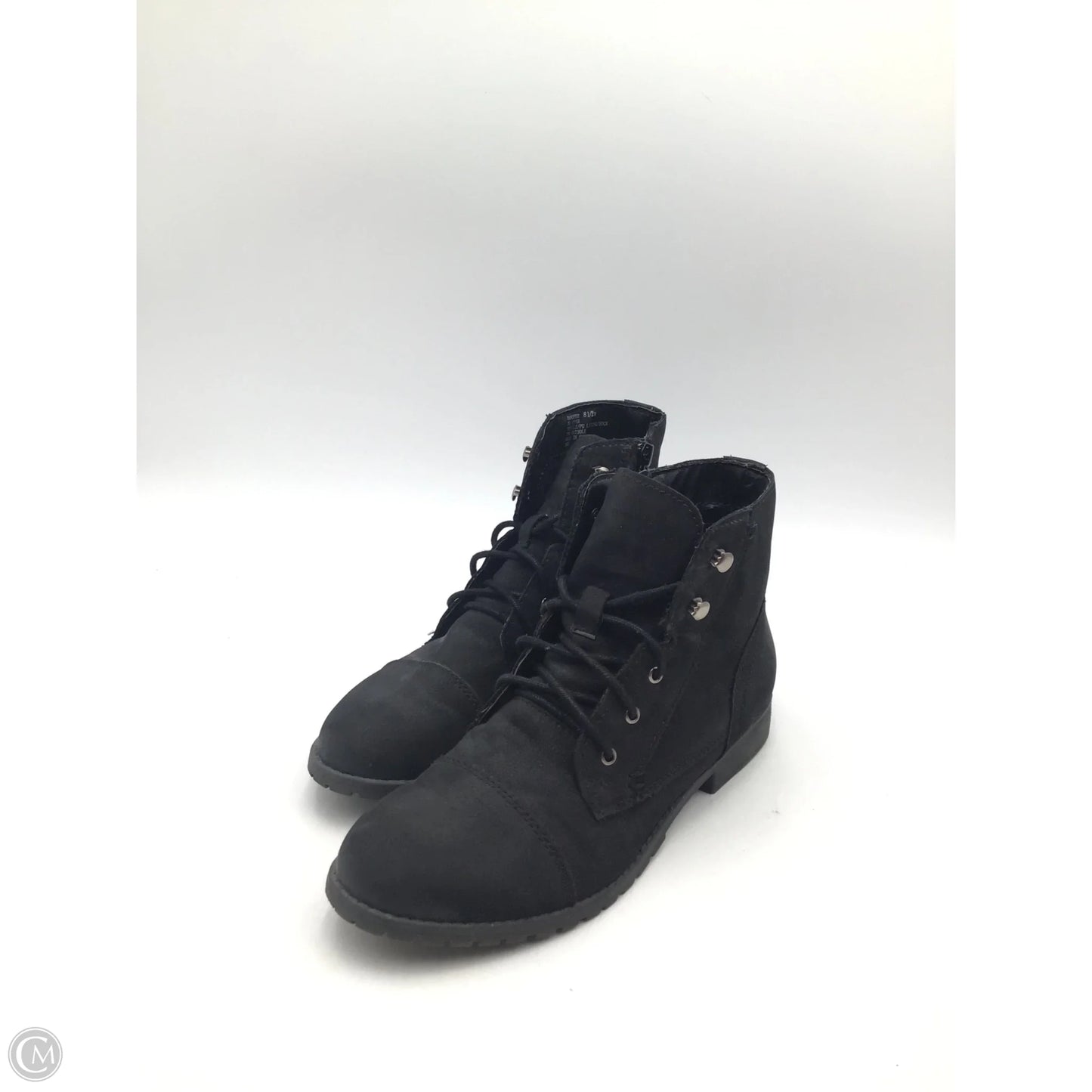 Boots Ankle Flats By Madden Girl In Black, Size: 8.5