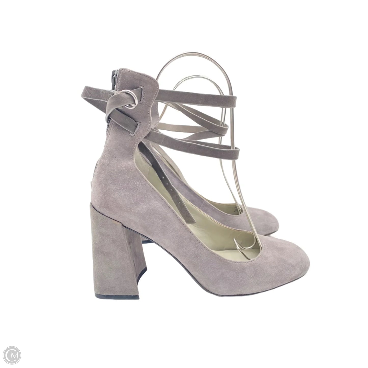 Shoes Heels Block By 1.state In Grey, Size: 7