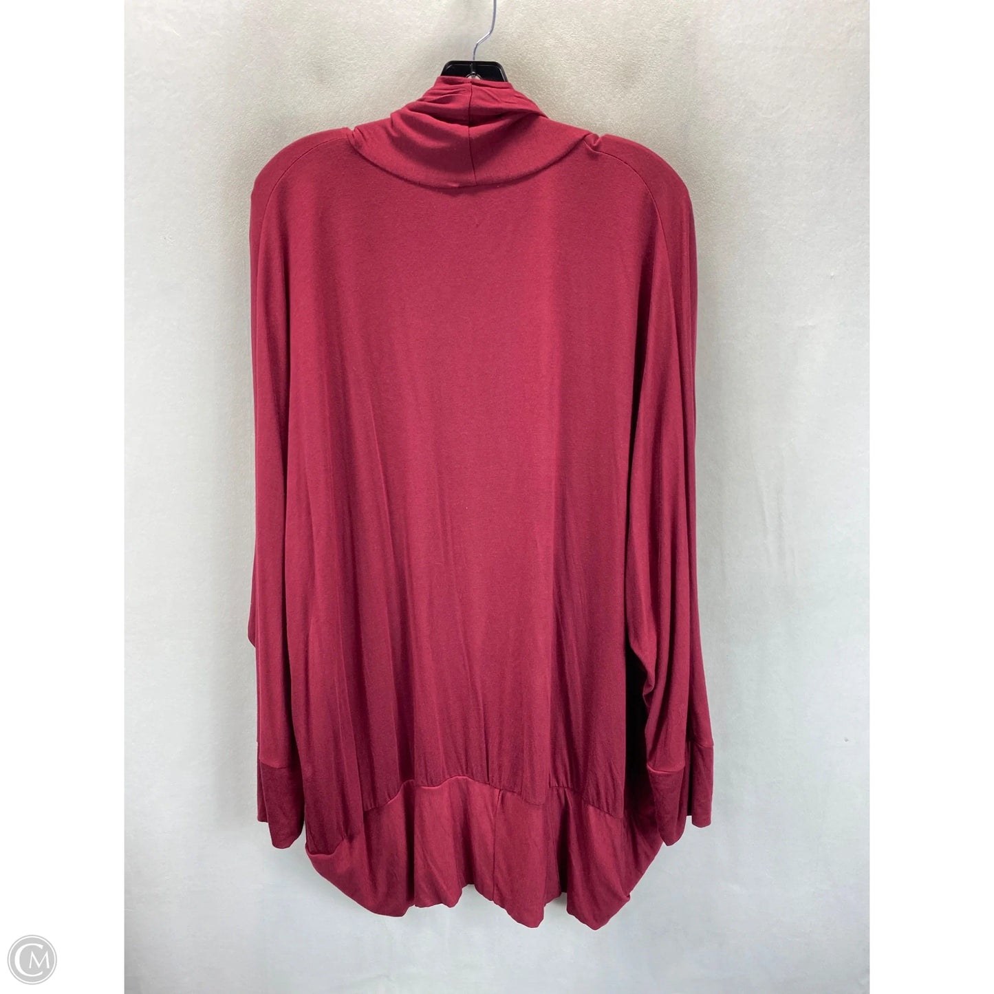 Cardigan By Emerald In Red, Size: 2x