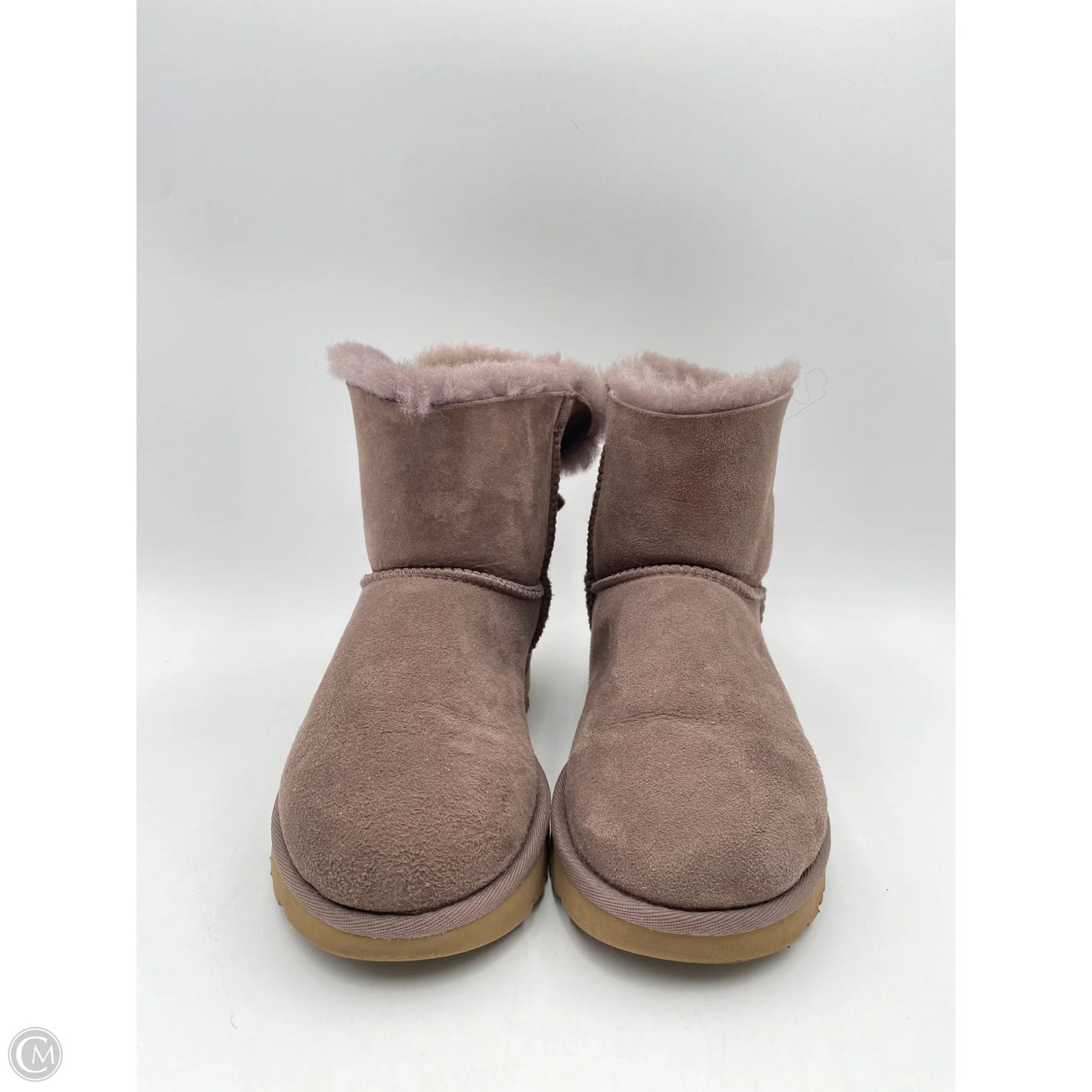 Boots Designer By Ugg In Purple, Size: 7