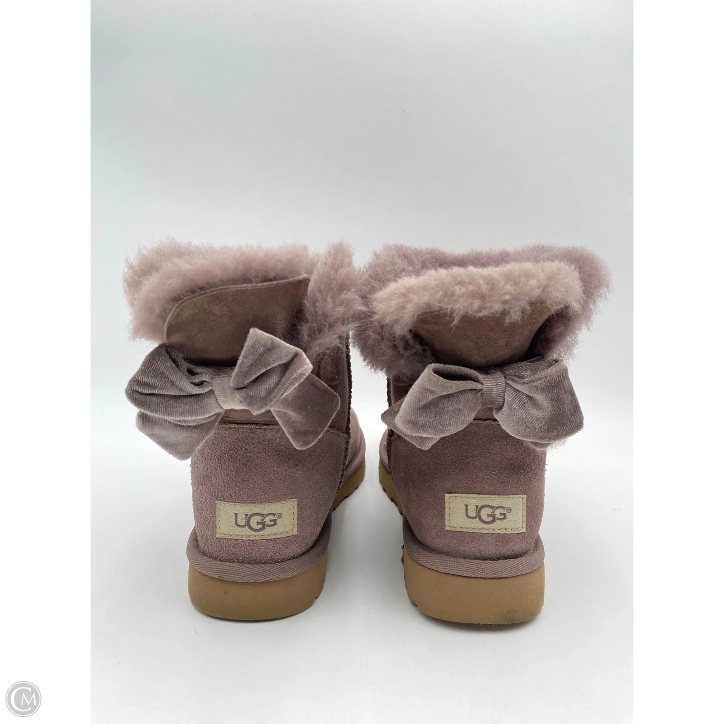 Boots Designer By Ugg In Purple, Size: 7