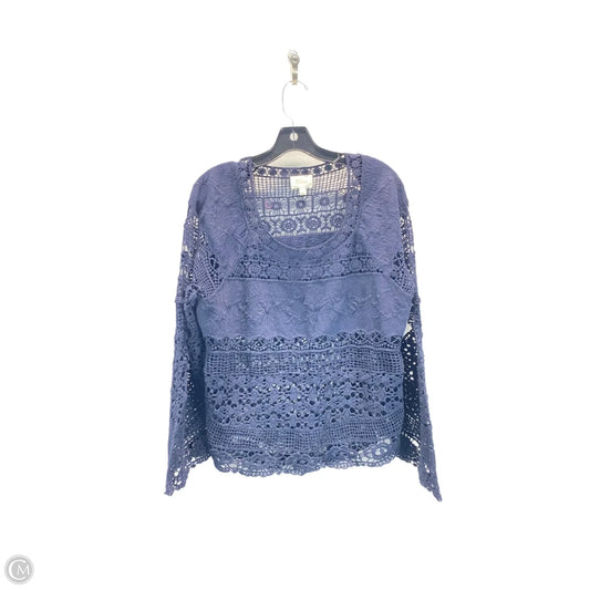 Sweater By Deletta In Navy, Size: L