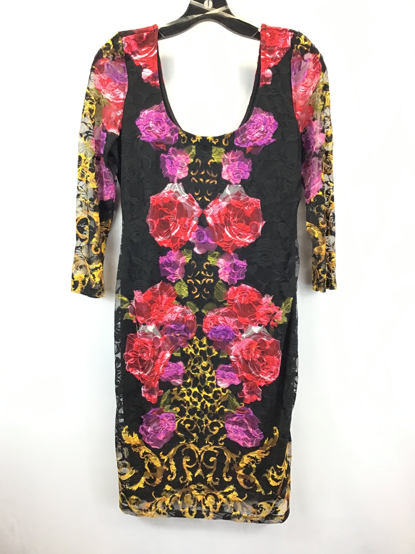 Floral Print Dress Casual Midi Venus, Size M