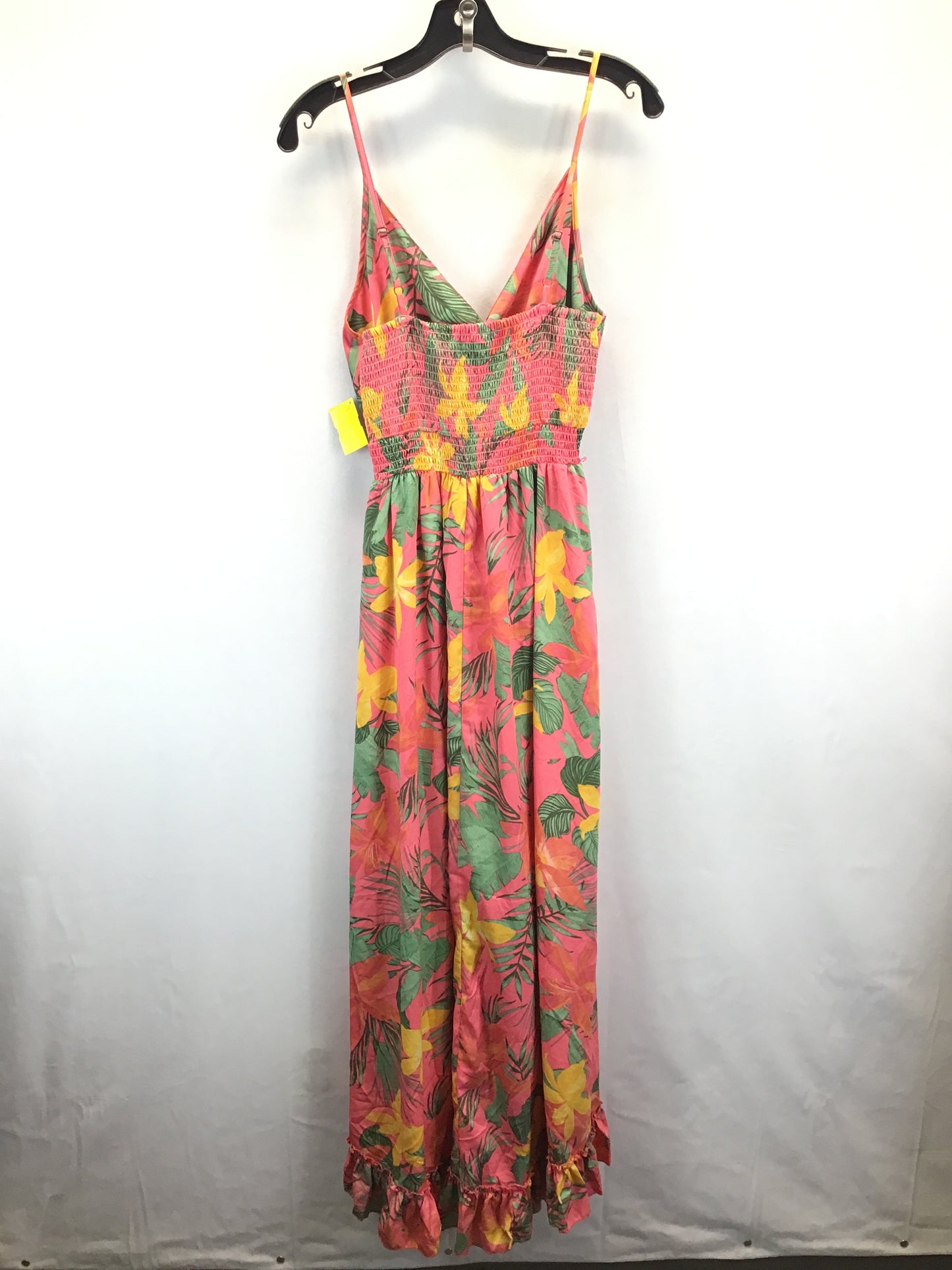 Tropical Print Dress Casual Midi New Look, Size M