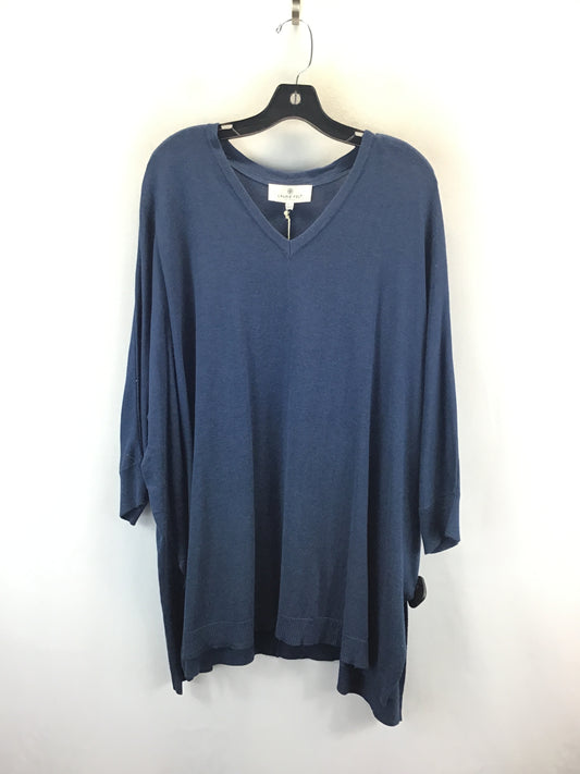 Sweater By Laurie Felt In Navy, Size: L